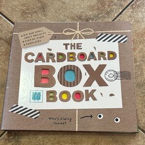 The Cardboard Box Book: Make Robots, Princess Castles, Cities, and More! rare!
